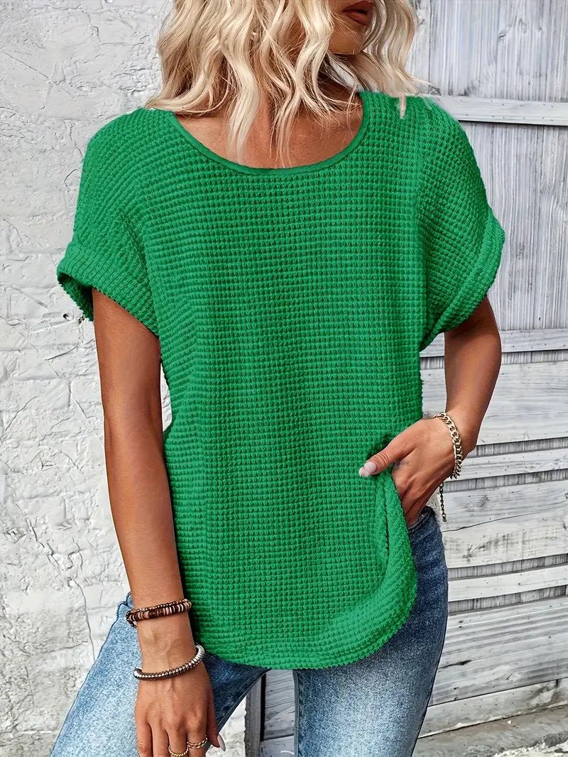 Oliv | Women's Comfy Round Neck T-Shirt