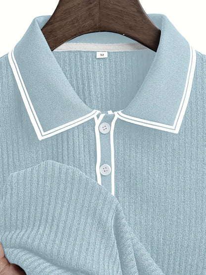 Emilio | Men's Custom Ribbed Polo