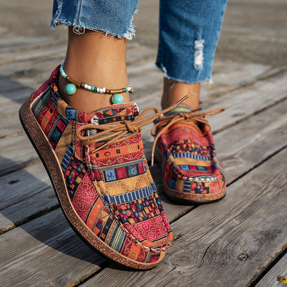 Mira | Cushioned Slip-On Vintage Orthopedic Shoes