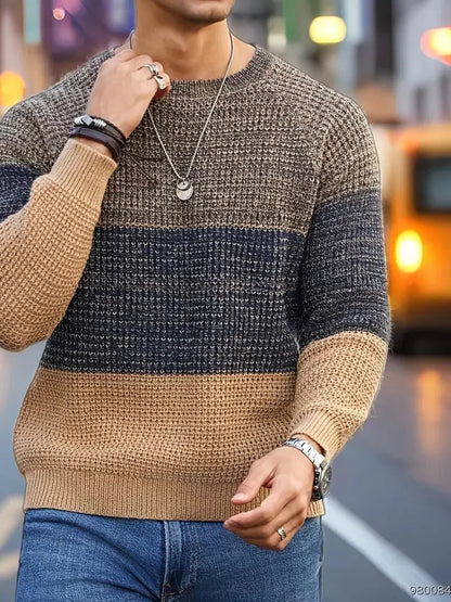 Men's Brit & Boho | The Orion Geometric Jumper