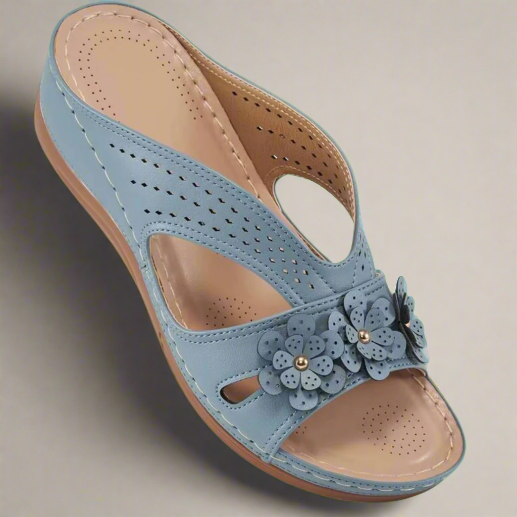 Sibindra | Women's Cushioned Open-Toe Orthopedic Sandals for Sensitive Feet