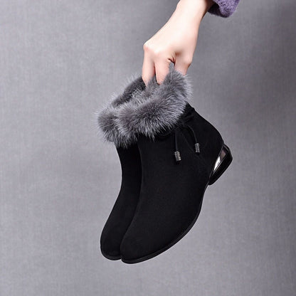 Stacey | Women's Cushioned Slip-On Soft Ankle Boots