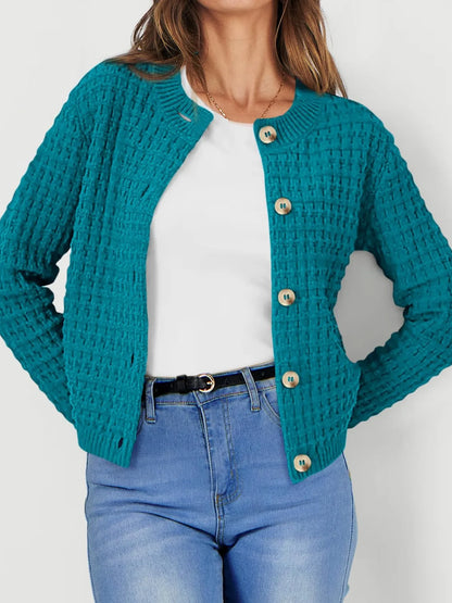 Harper | Women's Cardigan with Button Placket