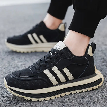 Ethan | Men's Cushioned Lace-Up Casual Comfortable Trainers