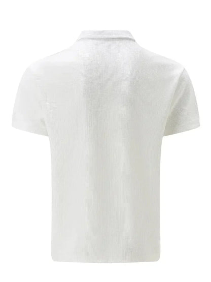 Men's Brit & Boho | The Summer Zip Polo with Short Sleeve