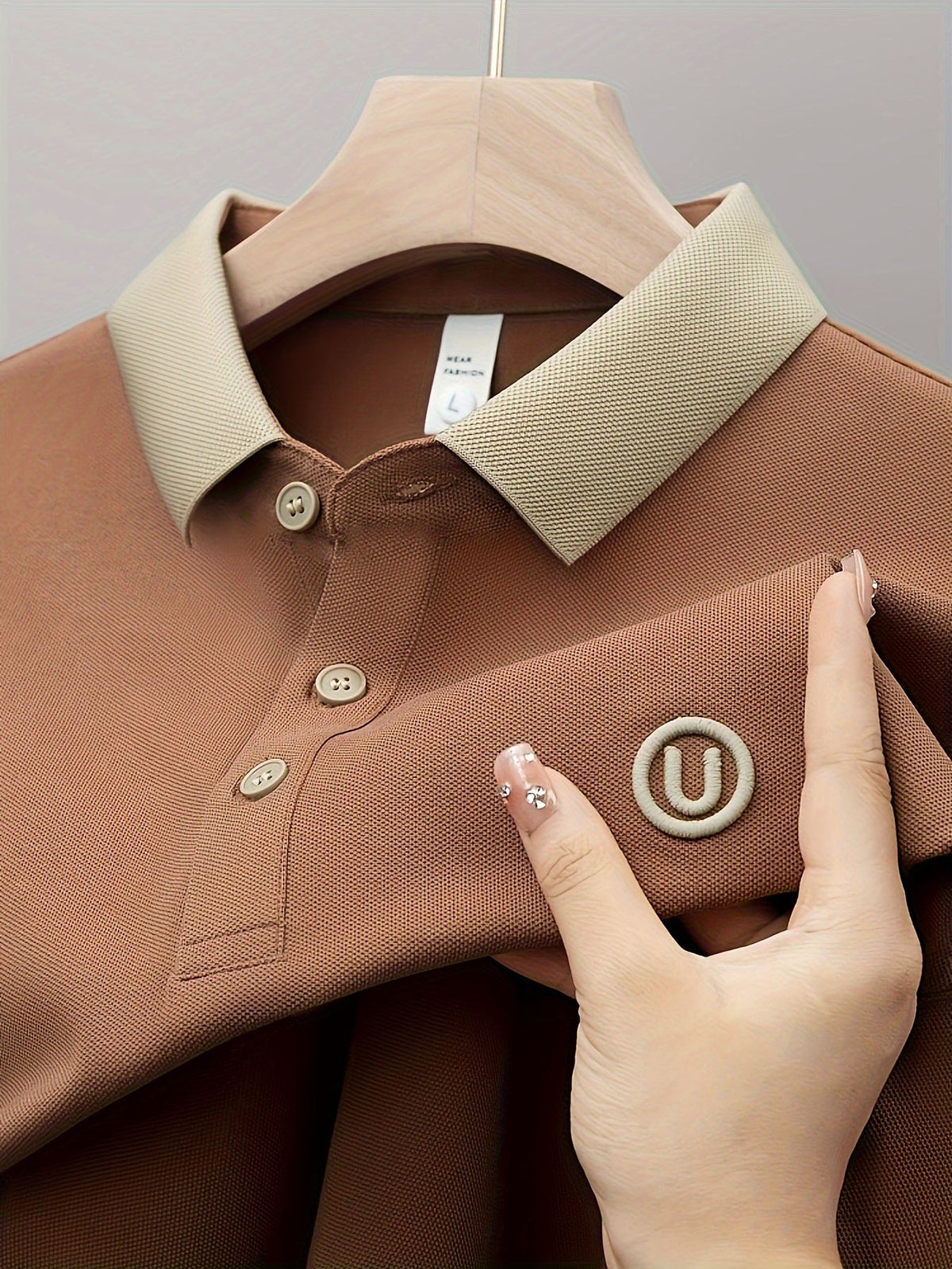 Finn | Men's Embroidered Short-Sleeved Polo Shirt