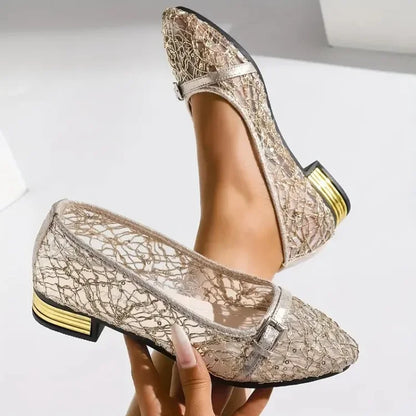Women's Cushioned Buckle Casual and Slip-On Loafers