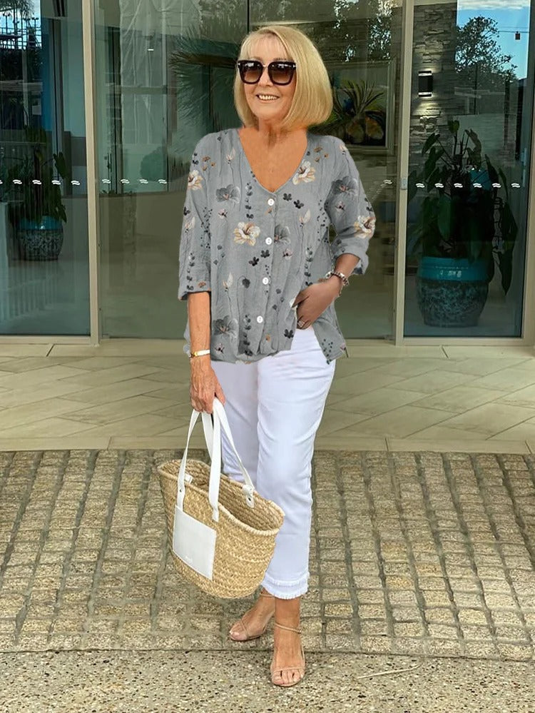 Romilly | Women's Casual Floral Blouse
