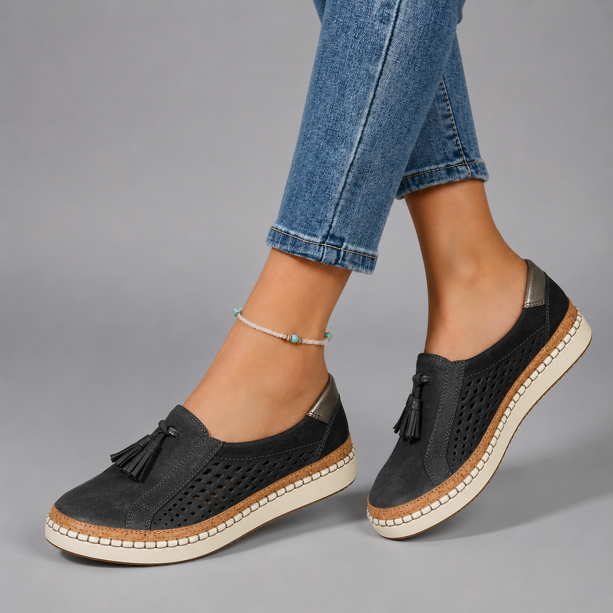 Leila | Orthopedic Slip-On Shoes with Arch Support