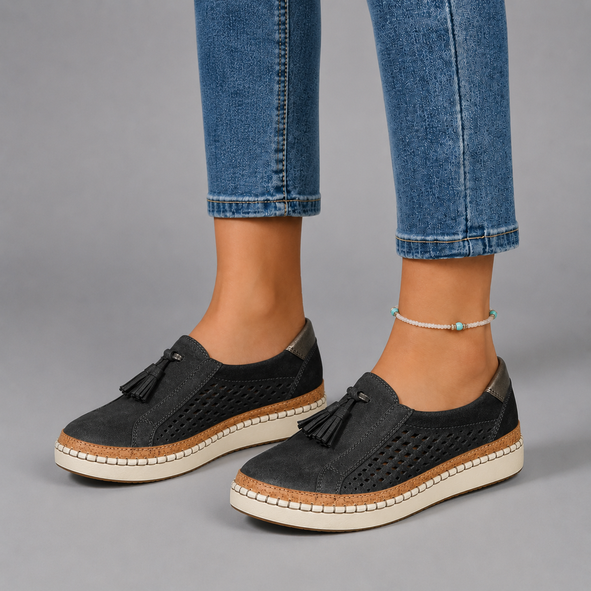 Leila | Orthopedic Slip-On Shoes with Arch Support