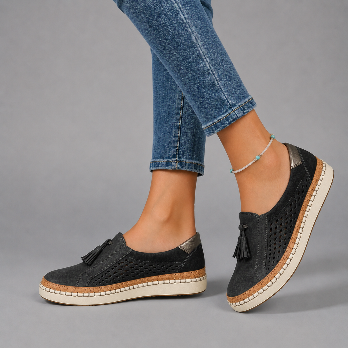 Leila | Orthopedic Slip-On Shoes with Arch Support