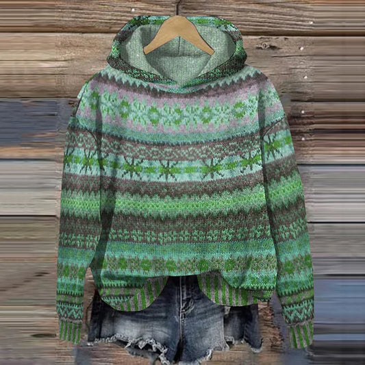 Anja | Women's Longline Cozy Ethnic Jumper