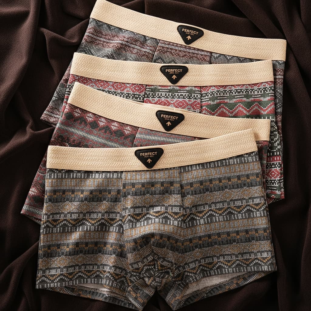 Men's Retro-Style Porter Boxer Briefs