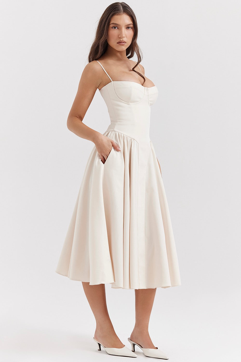 Phoebe | Women's Vintage Cross-Border Fashionable Tank Long Midi Dress