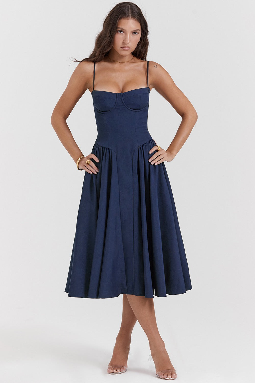 Phoebe | Women's Vintage Cross-Border Fashionable Tank Long Midi Dress