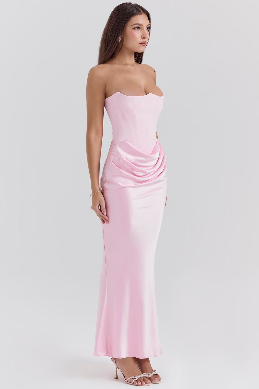 Lilly | Women's Elegant Corset Maxi Dress