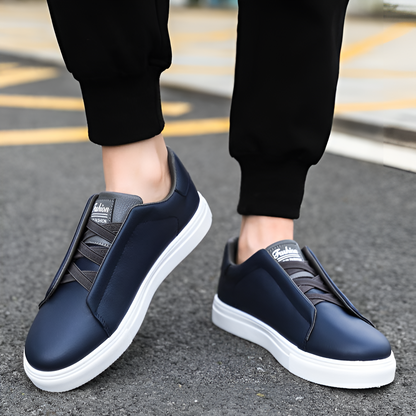 Bernardo | Men's Cushioned Lace-Up Trendy Trainers