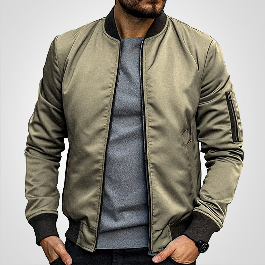 Bob | Women's Classic Bomber Jacket with Long Sleeve