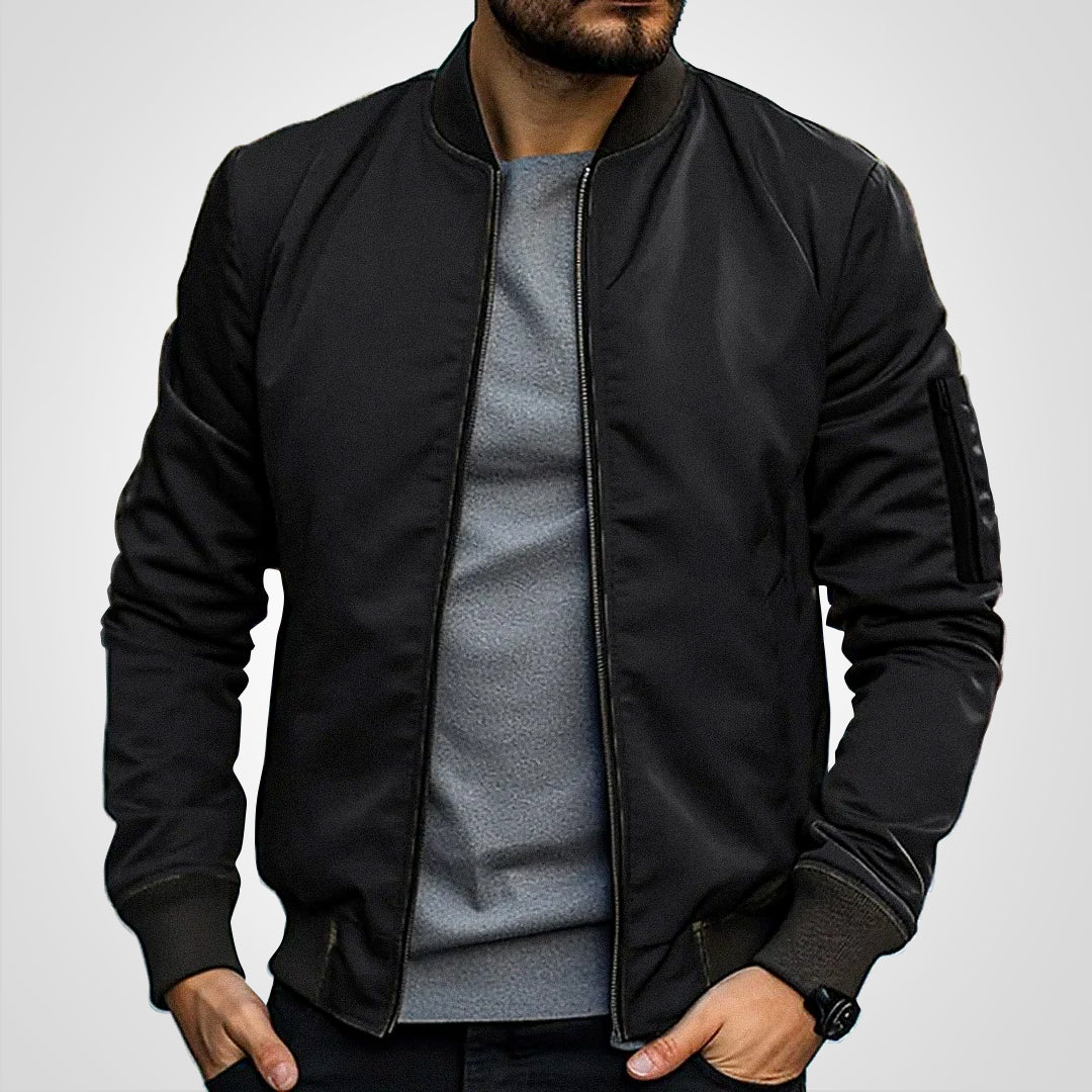 Bob | Women's Classic Bomber Jacket with Long Sleeve