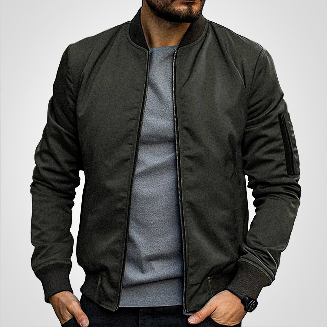 Bob | Women's Classic Bomber Jacket with Long Sleeve
