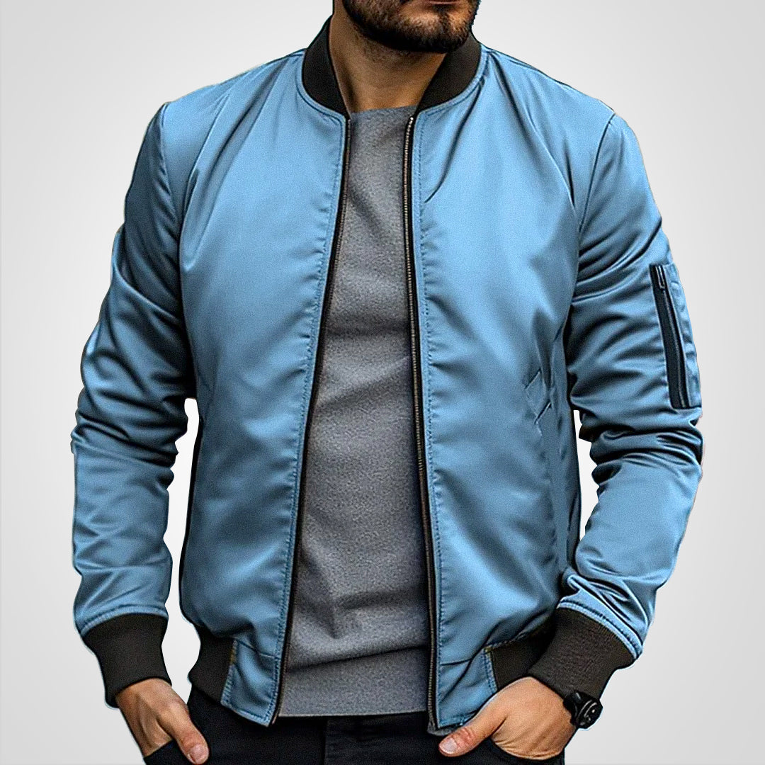 Bob | Women's Classic Bomber Jacket with Long Sleeve