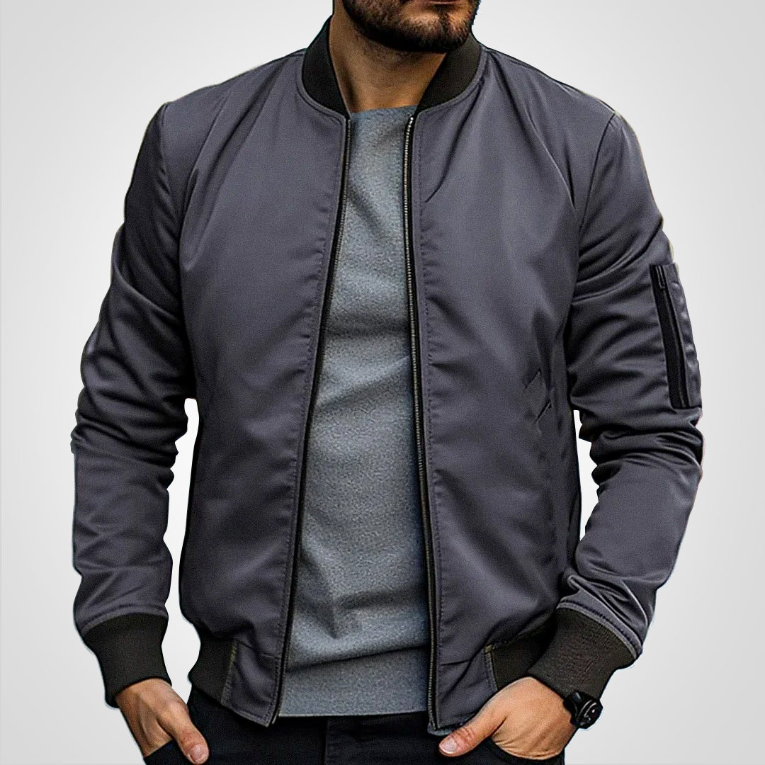 Bob | Women's Classic Bomber Jacket with Long Sleeve
