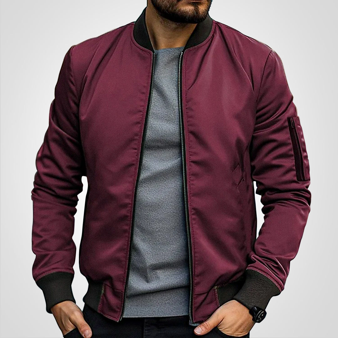 Bob | Women's Classic Bomber Jacket with Long Sleeve
