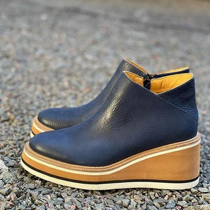 Deborah | Women's Cushioned Slip-On Stylish Elegant Boots