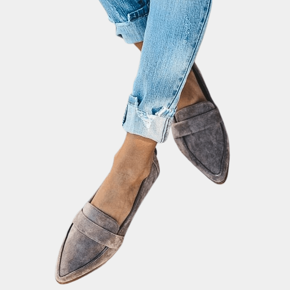 Elora | Cushioned Pointed-Toe Women’s Elegant Loafers