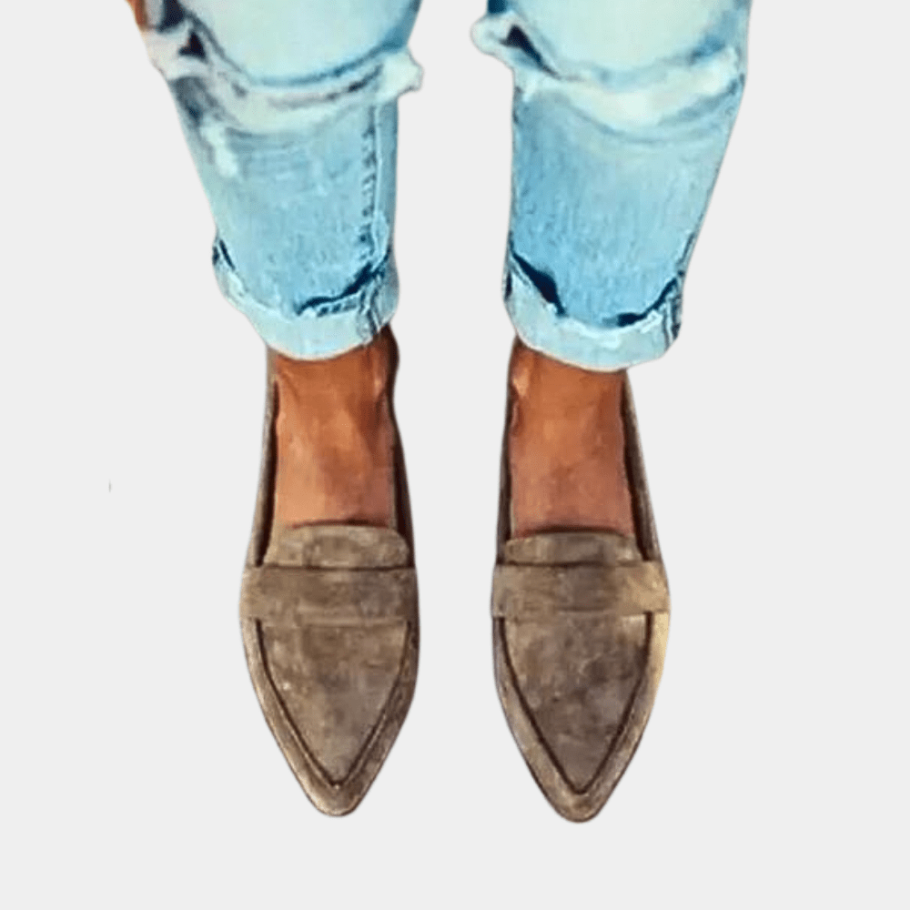 Elora | Cushioned Pointed-Toe Women’s Elegant Loafers
