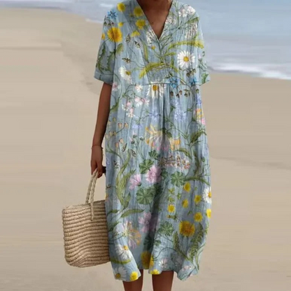 Miles | Women's Colourful Floral Midi Dress