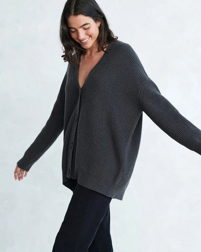 Marian | Women's Longline Relaxed Cozy Cardigan