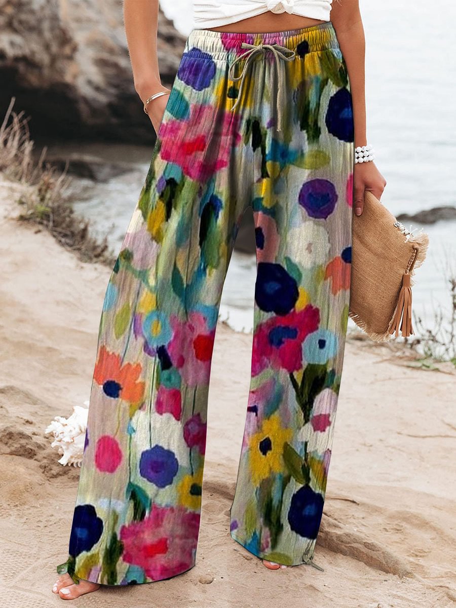 Women's Relaxed Fit Wide-Leg Trousers for Ultimate Comfort