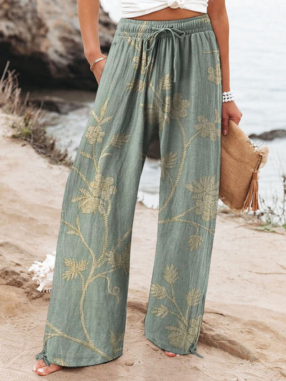Women's Relaxed Fit Wide-Leg Trousers for Ultimate Comfort