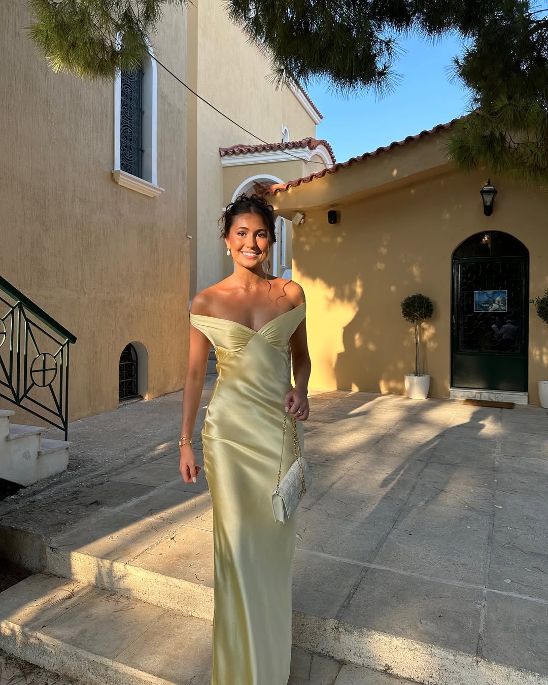 Dove | Women's Strapless Off-Shoulder Evening Maxi Dress