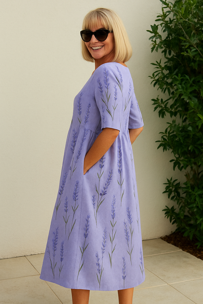 Eliza | Casual Midi Dress