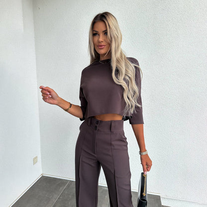 Chloe | Women's Relaxed Classy Two-Piece Set