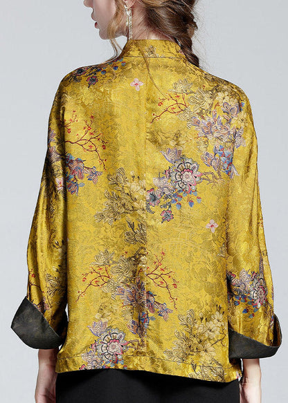 Mei | Women's Relaxed Chinese-Style Stand Collar Coat