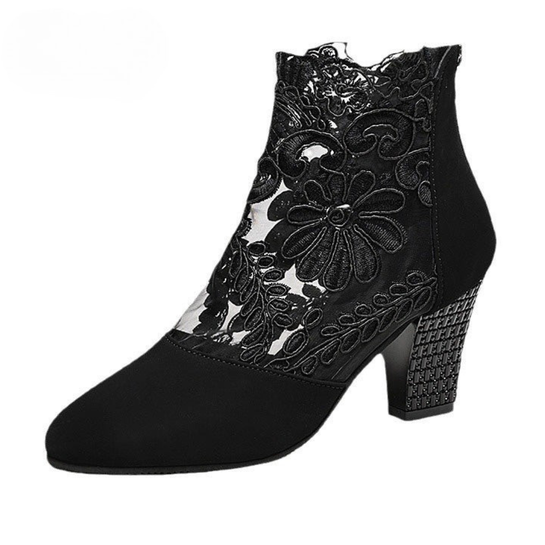 Jane | Women's Cushioned Lace-Up Elegant Summer Pumps