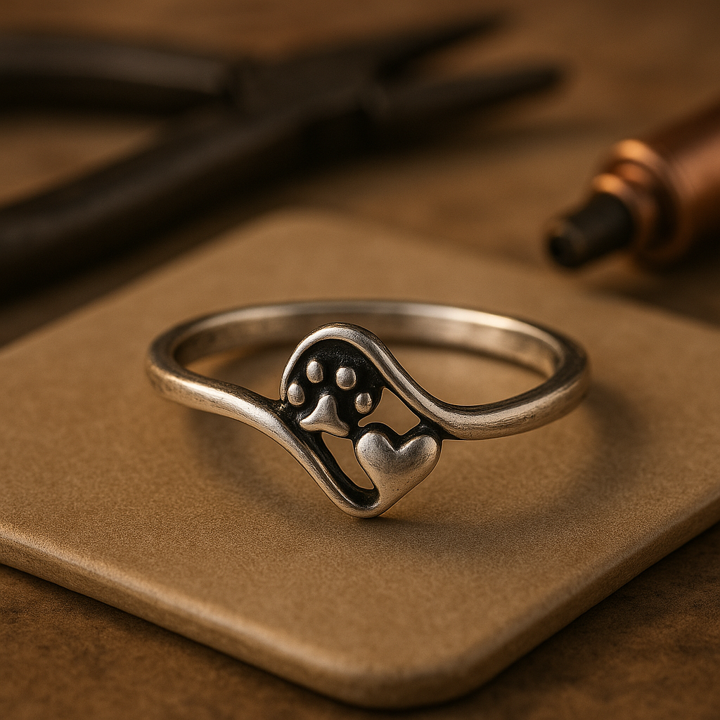Eternal Paw | Classic Silver Ring