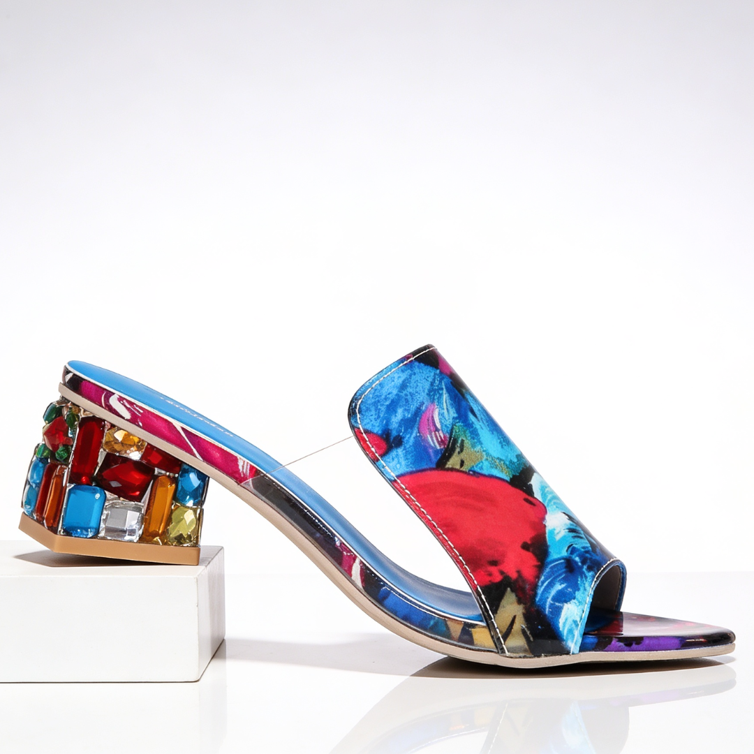 Odette | Jewel Heel Slides
