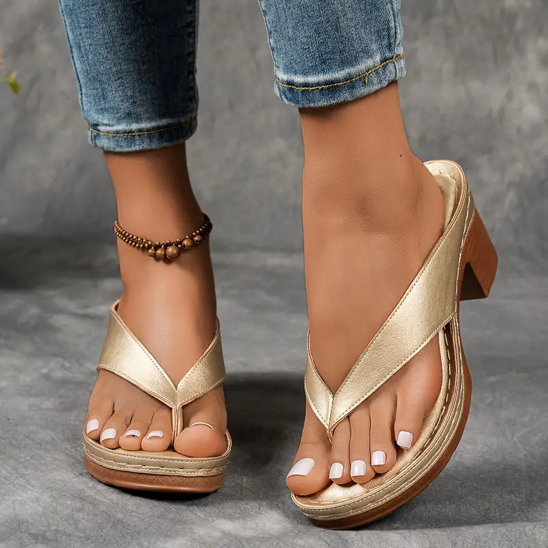 Delacroix | Women's Cushioned Open-Toe Chic Comfort Sandals
