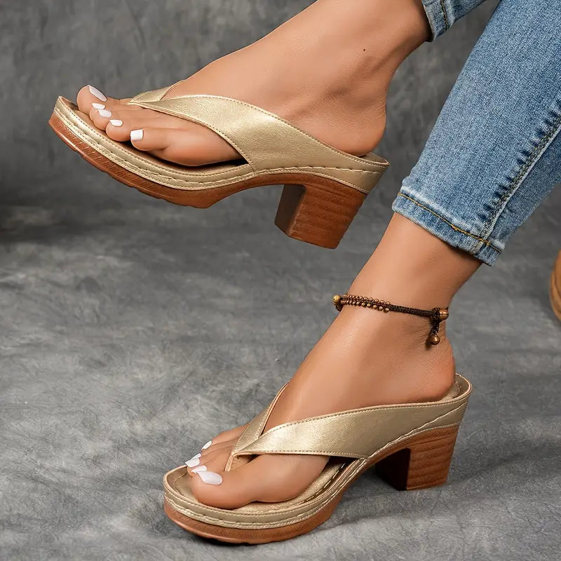 Delacroix | Women's Cushioned Open-Toe Chic Comfort Sandals