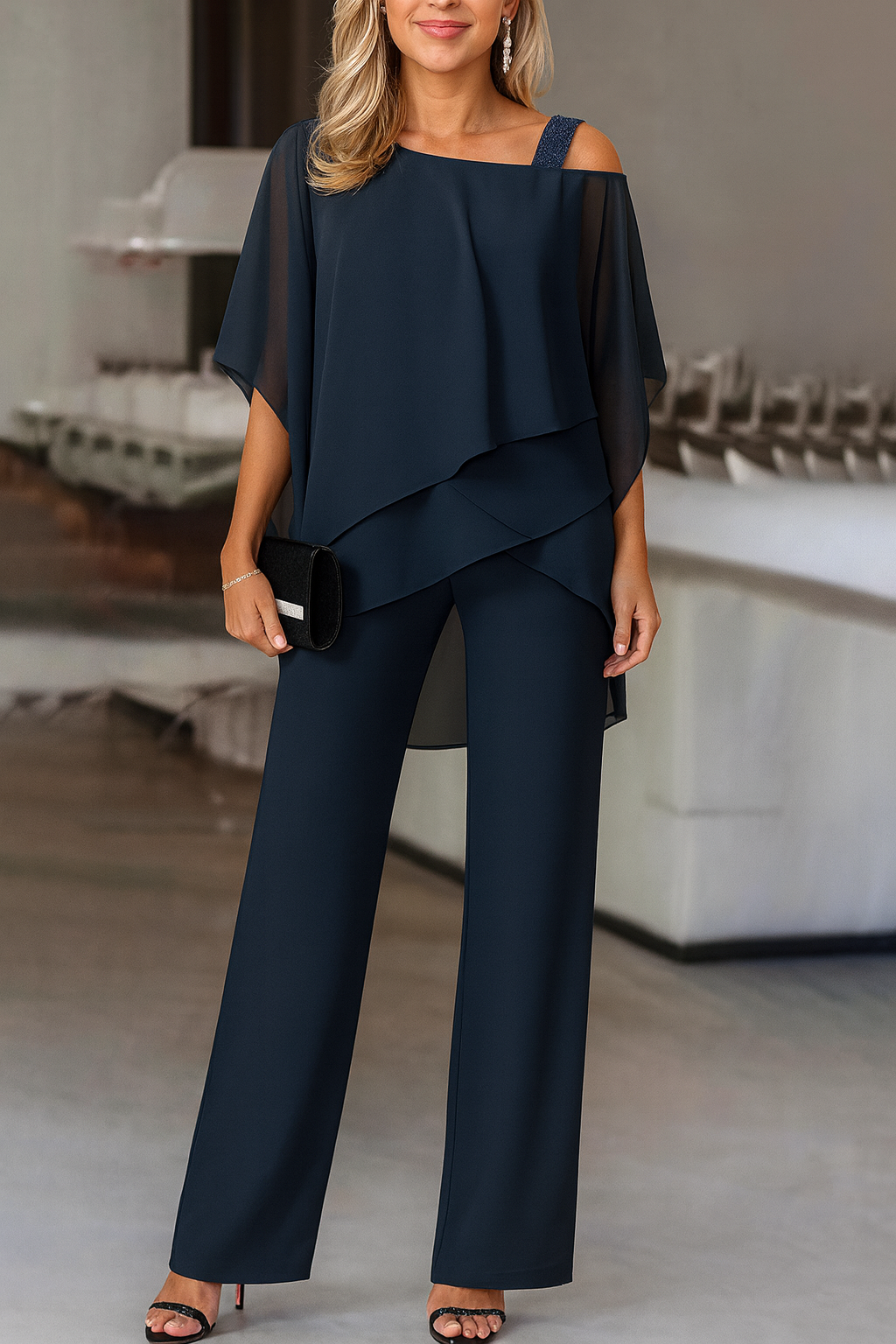 Elegant Women's Evening Set | Chic and Luxurious Design