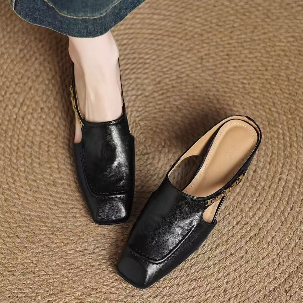Sorrento | Square-Toe Mules