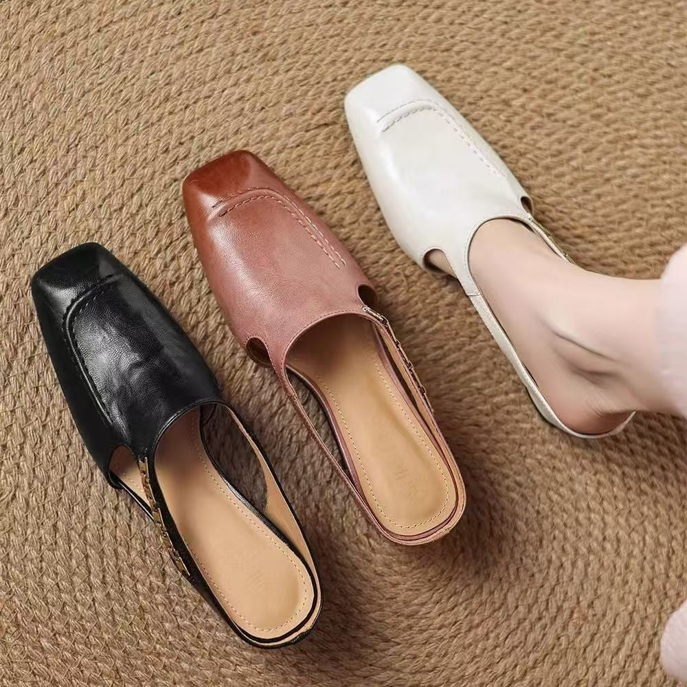 Sorrento | Square-Toe Mules