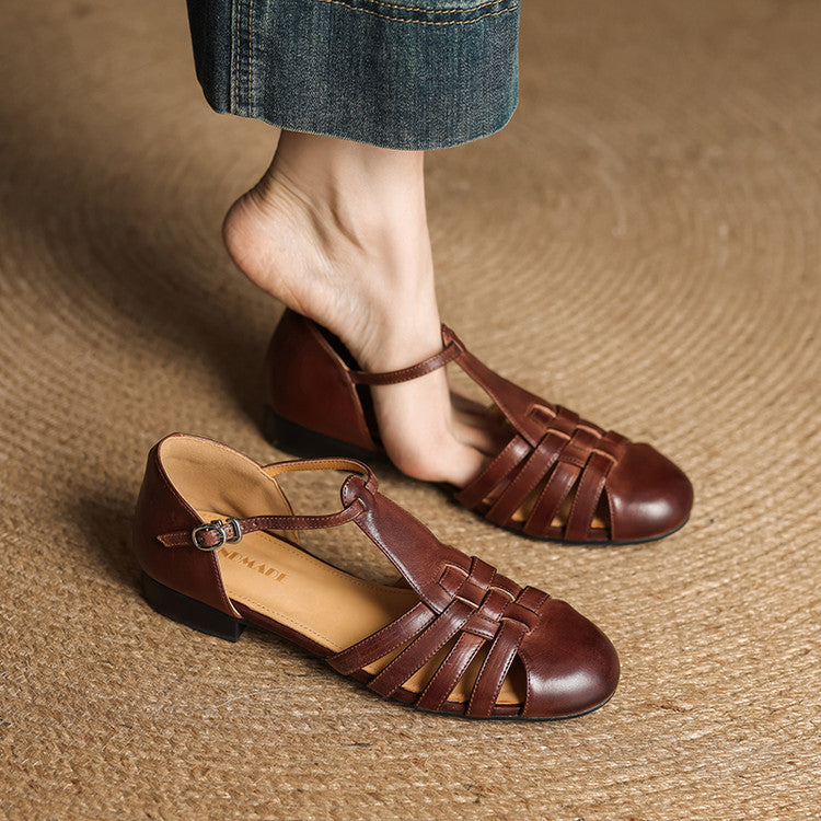 Dalia | Genuine Leather Flats