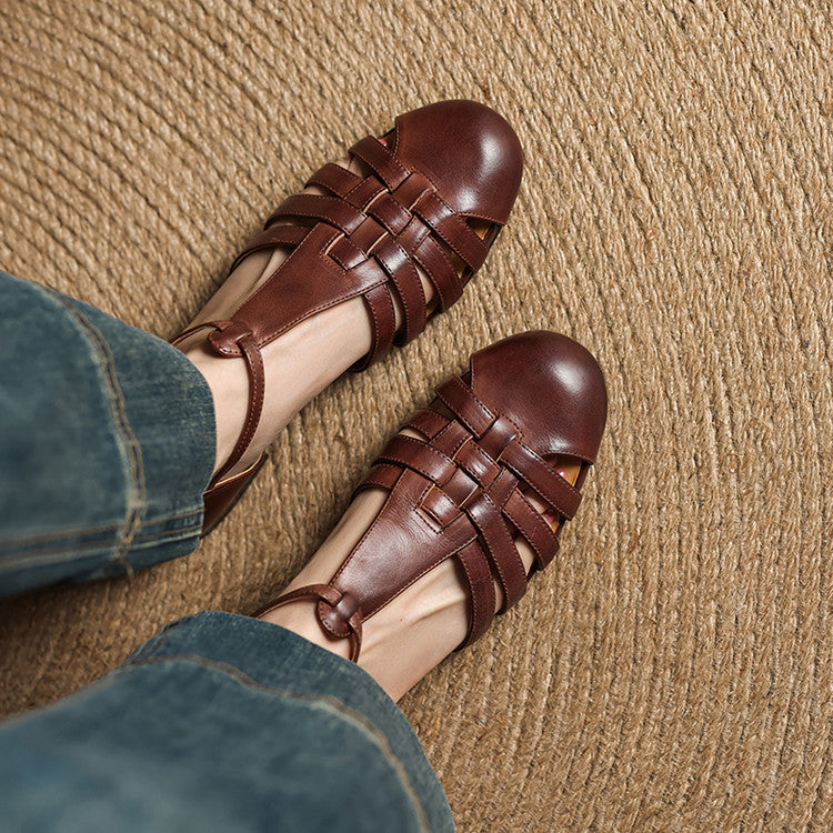 Dalia | Genuine Leather Flats