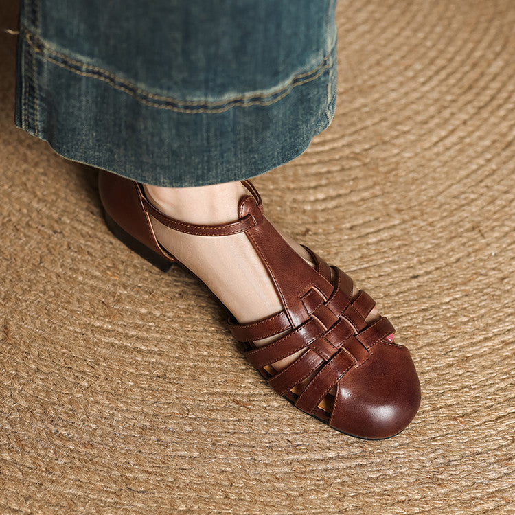 Dalia | Genuine Leather Flats