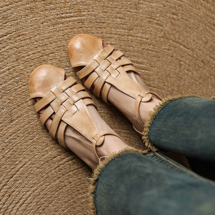 Dalia | Genuine Leather Flats
